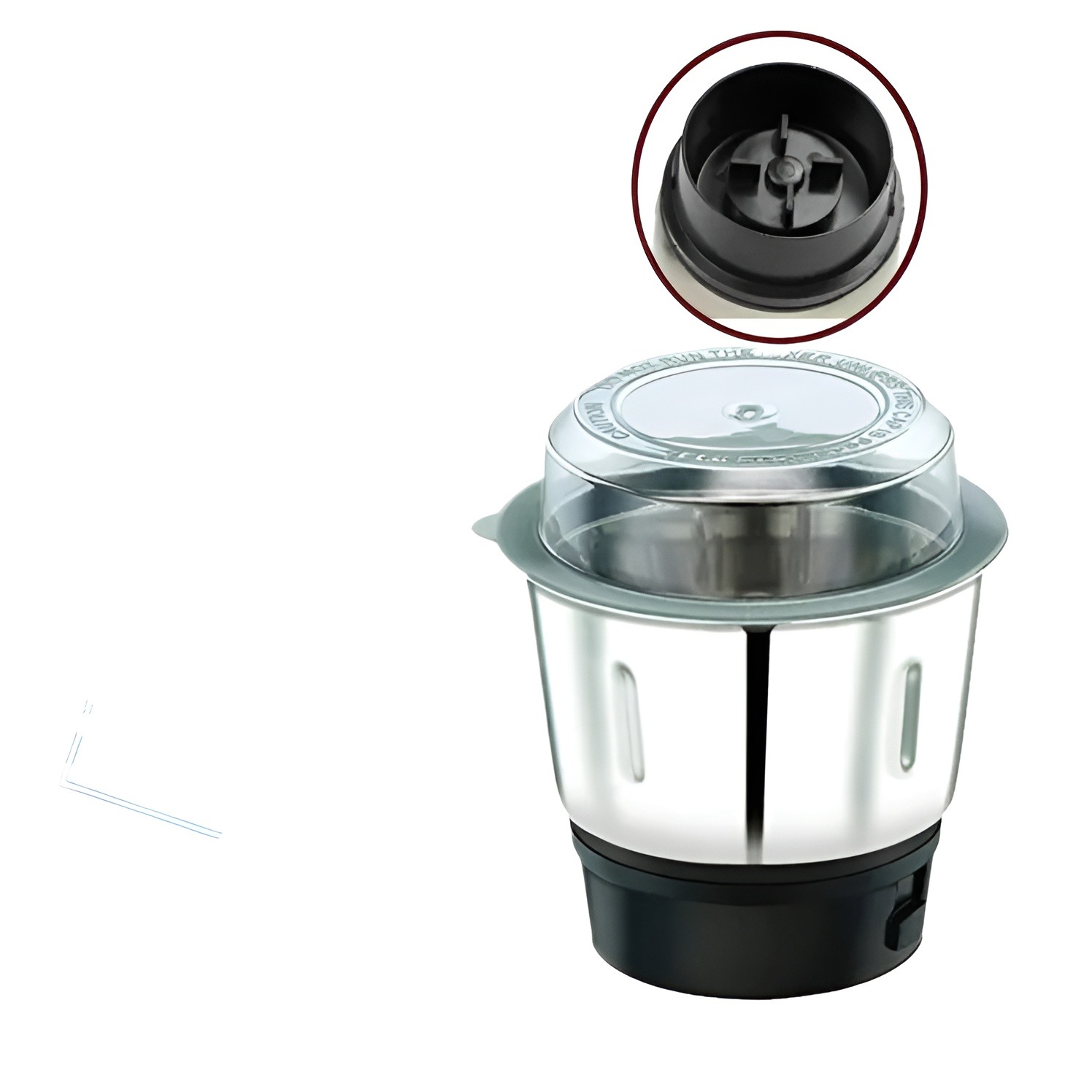 Stainless Steel Small Mixer Grinder Chutney Mini Jar