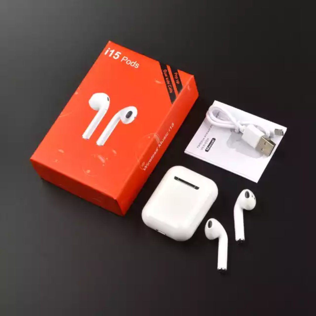 Best Quality Sound I15 Pods Tws Bluetooth 5.0 Pop-Up Window Touch Control Auto Pairing Wireless
