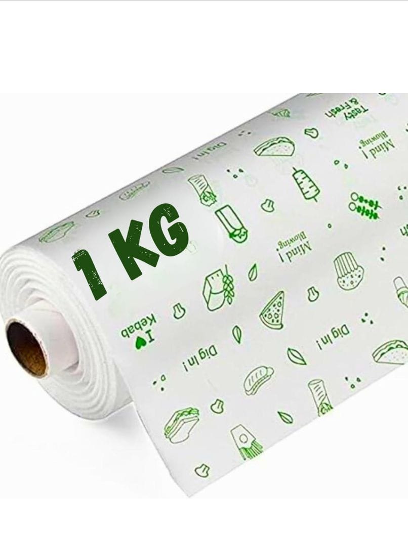 Butter Paper Roll | 1 Kg | Easy to Use Packaging | Heavy Duty Parchment Paper