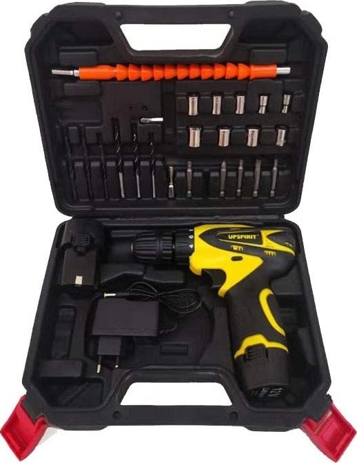Upspirit Cordless Drill Set Yellow/Black