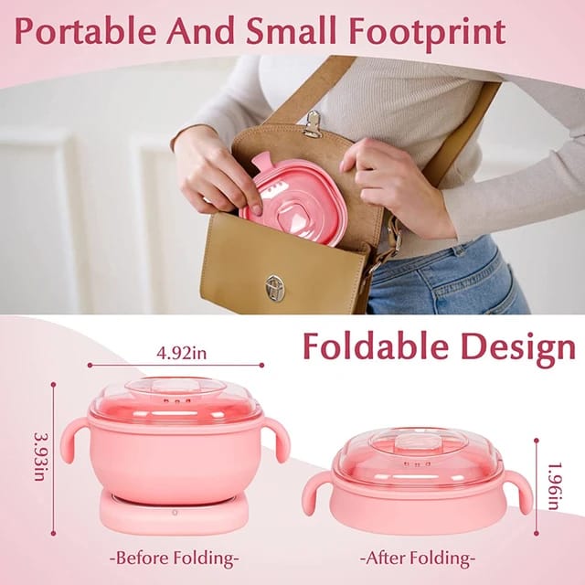 Silicone Wax Heater | Portable and Easy-to-Use Electric Waxing Heater Machine