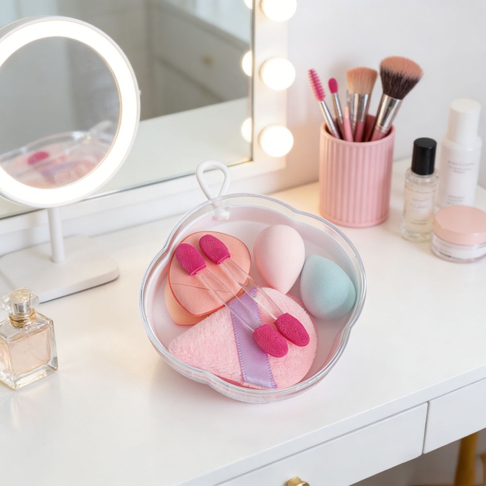 3Box Makeup Accessories 8 in Makeup Sponge Set Mini Breathable Beauty Egg Set Portable Multi-functional Travel Cosmetic Puff Travel Essential