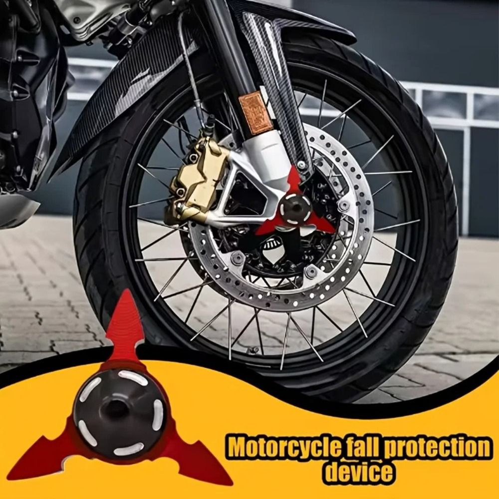 1pair Decorative Aluminum Alloy Motorcycle Crash Guards Impact Absorption Protective Front Wheel Frame Sliders Universal Front Fork Crash Protection Cup Dirt Pit Bikes