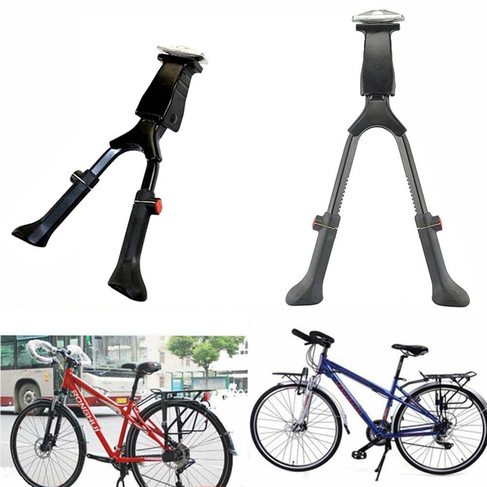 Adjustable Road Bike Foot Support Rear Side Prop Double Leg Double Kickstand Parking Rack Cycling Accessories Bicycle Kickstand