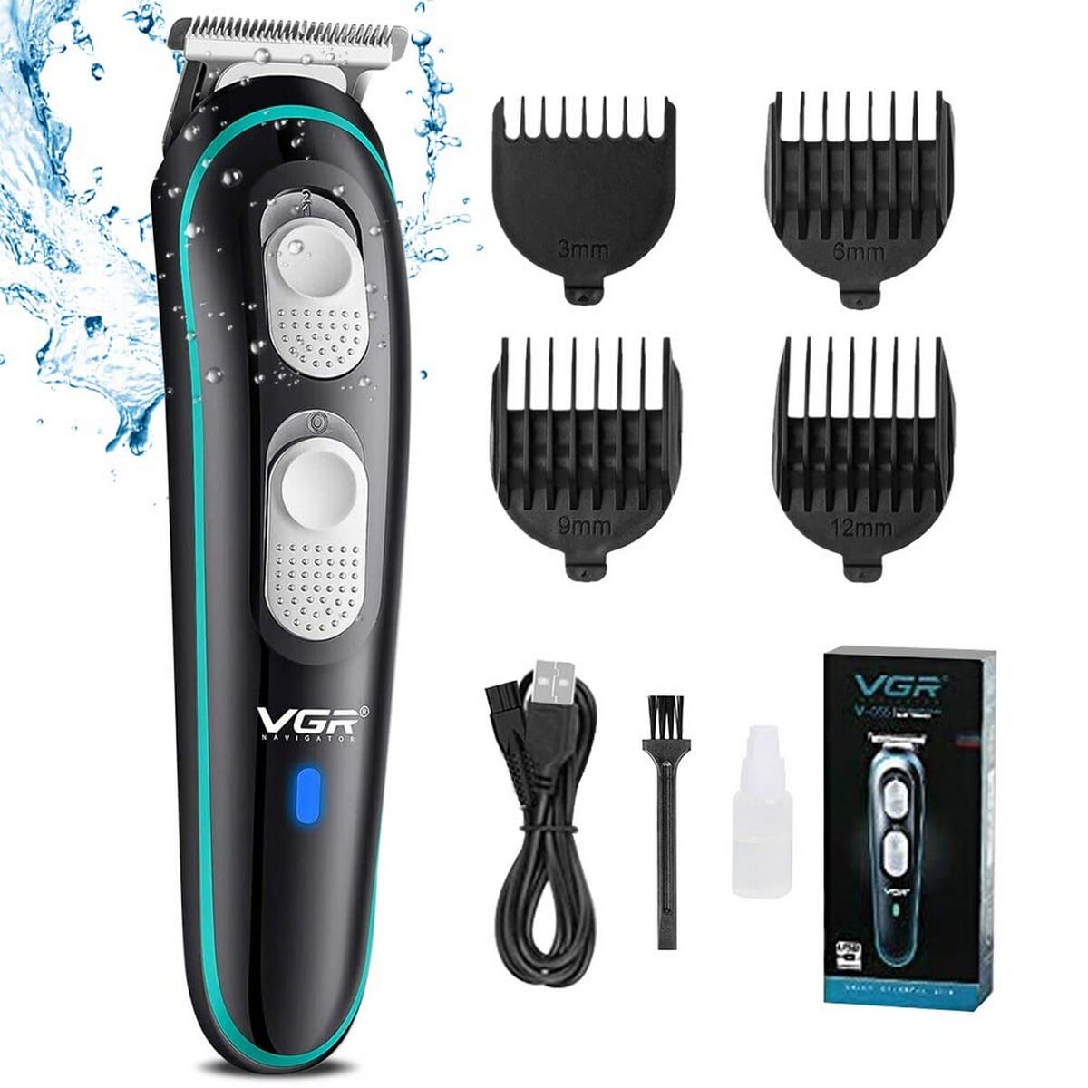 VGR 071 Professional Rechargable Hair Trimmer For Men Shavers