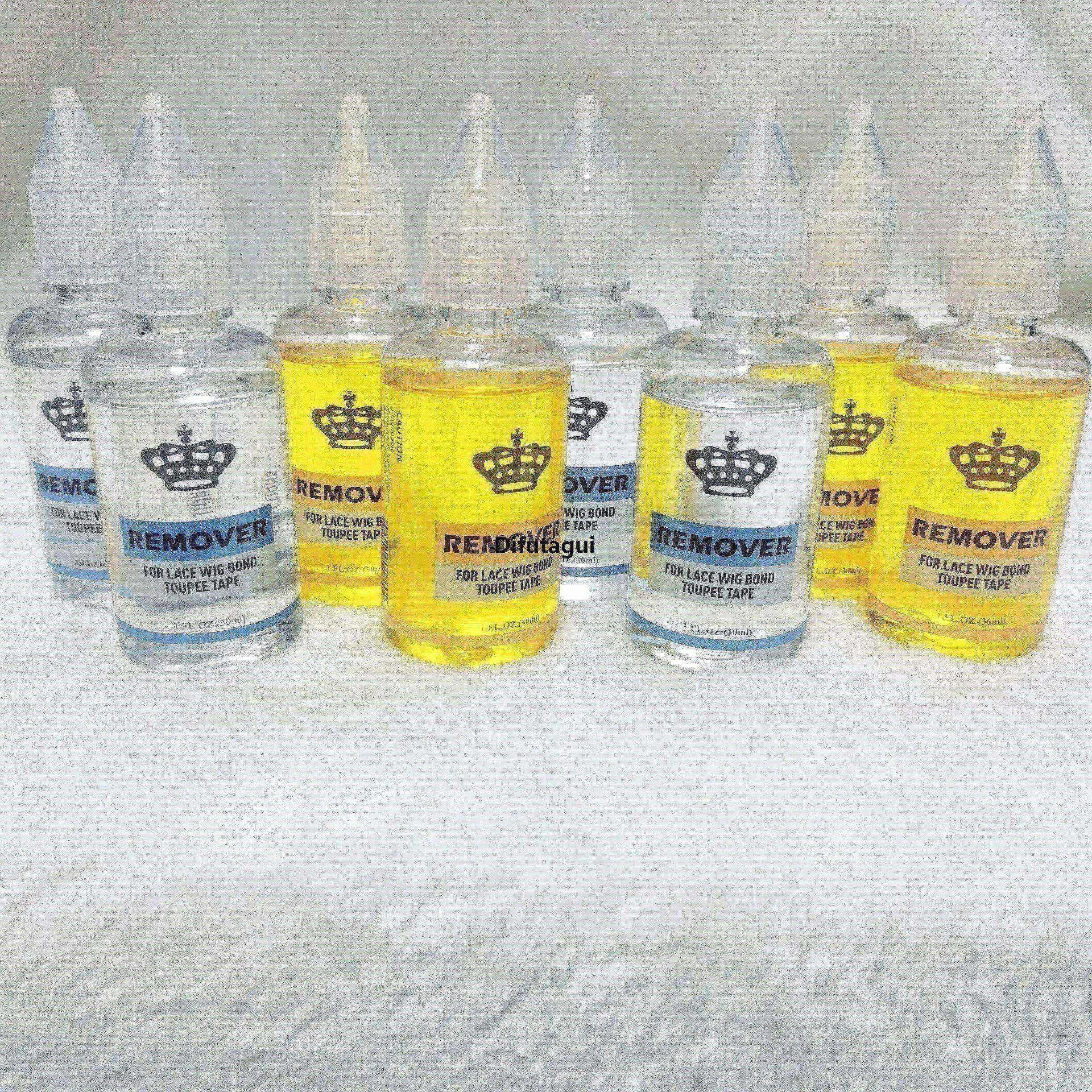Difutagui Zheng Liquid remover, remover, clarifier, adhesive for wig 30 High Sales promotion Quality ml yellow wig glue removal glue for double-sided tape