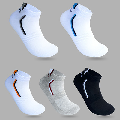 SMGSLIB 10 Pieces=5 Pairs/lot Men Socks Mesh Breathable Short Casual Socks Cotton Sports Socks Absorb Sweat Ankle Socks Set Meias Portable