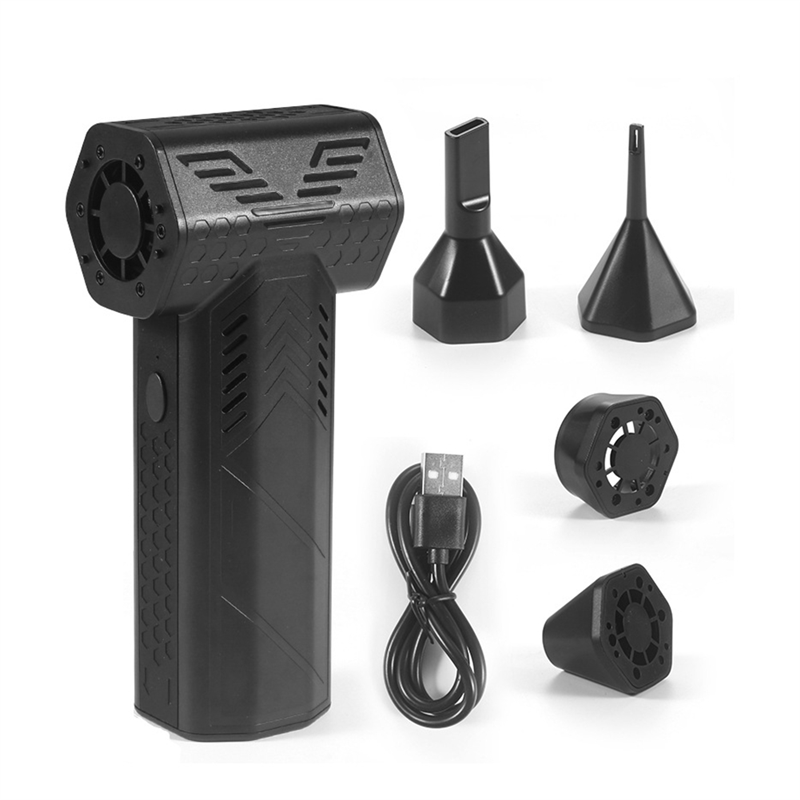 Fan 130000RPM Electric Compressed Air Duster Powerful Blower Industrial Duct Fan for Car Keyboard Computer