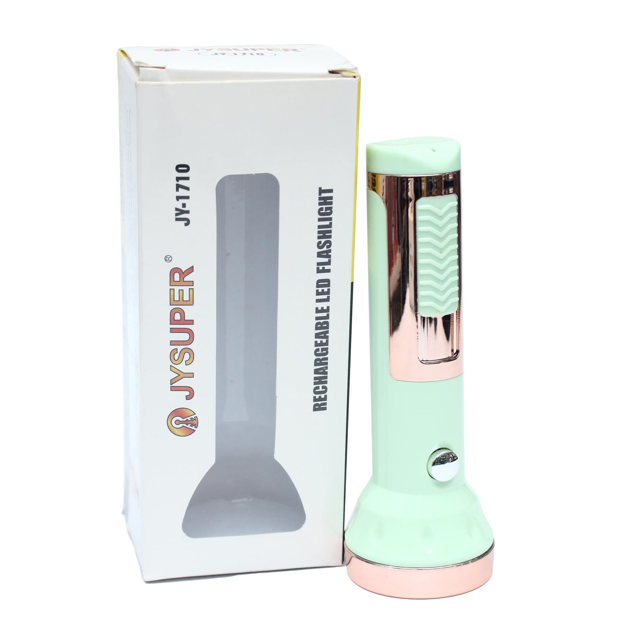 JY Super JY-1710 Rechargeable Torch Light With Lighter