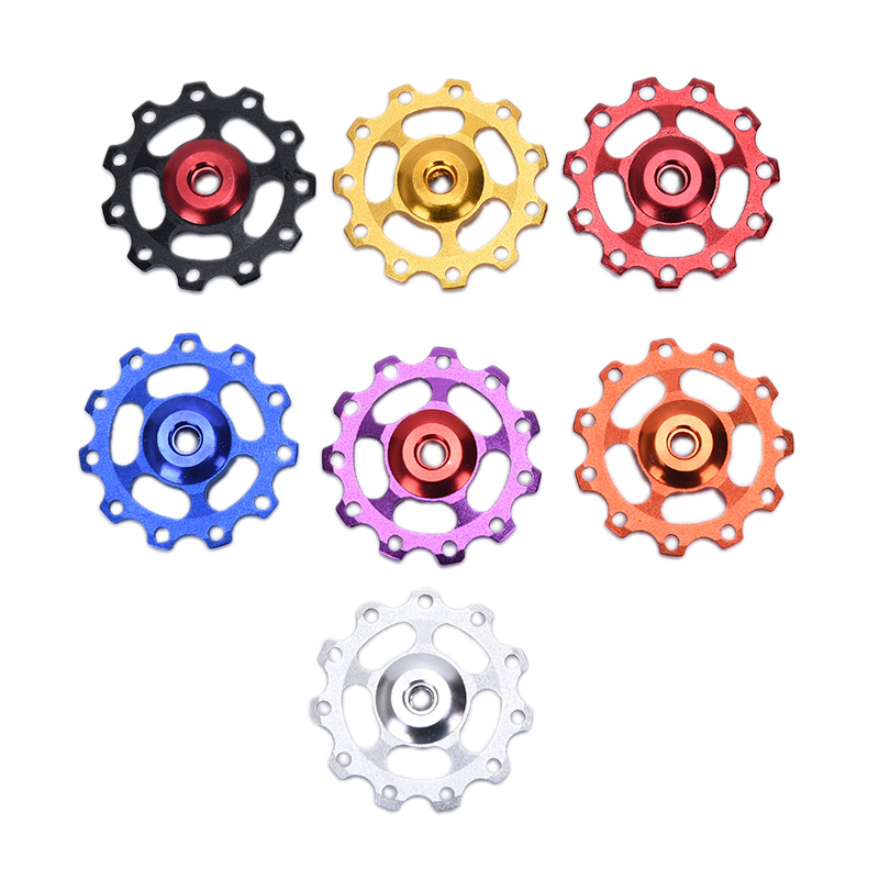 1pc Bicycle Rear Derailleur Pulley Jockey Wheel Road Bike Guide Roller CF8