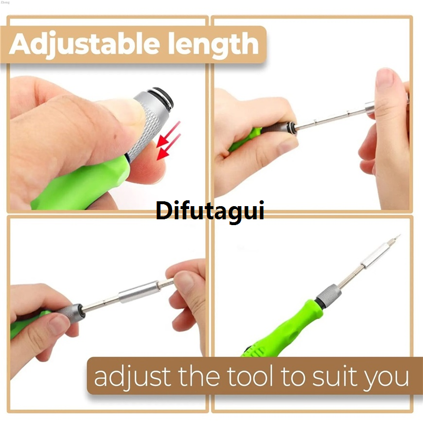Difutagui Zheng PC, Kit Repair Multi-Bit Screwdriver 32 Mini in 1 Precision Hot Bargain price Selling Set Magnetic Cross Hand Tool For Mobile Phone Watch Glasses