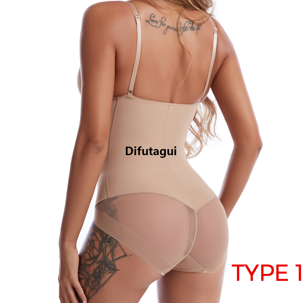 Difutagui CXZD Women Bodysuit Push Up Corset Waist Trainer Trimmer Hot Selling Body Shaper Slimming Shapewear Tummy Control Underwear