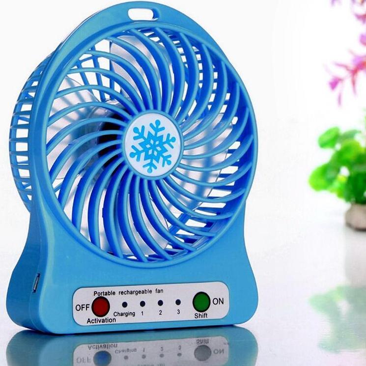 Portable Rechargeable Mini LED USB Fan