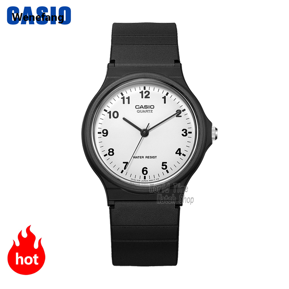 Wenefang Casio Watch Classic Stylish Simplicity Design Digital Display Quartz New Movement Water Resistant Men's And Women's MQ-24-7B/7B2