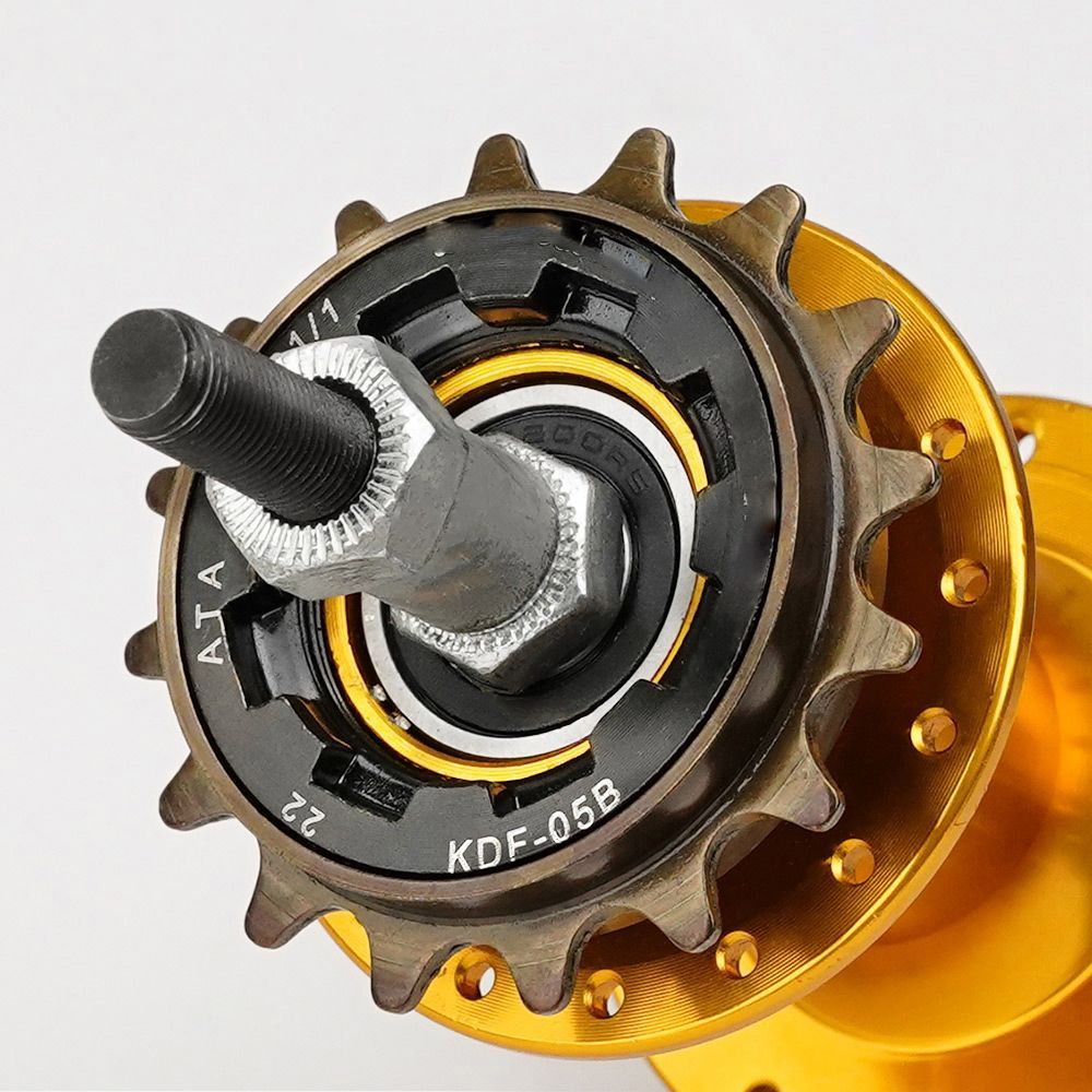 16T 18T BMX Road bike Cycling Parts Monolithic Flywheel Bike Gearbidirectional Live Steel Bicycle Single Speed Cog Sprocket Bicycle Freewheel /2" X /8" Freewheel