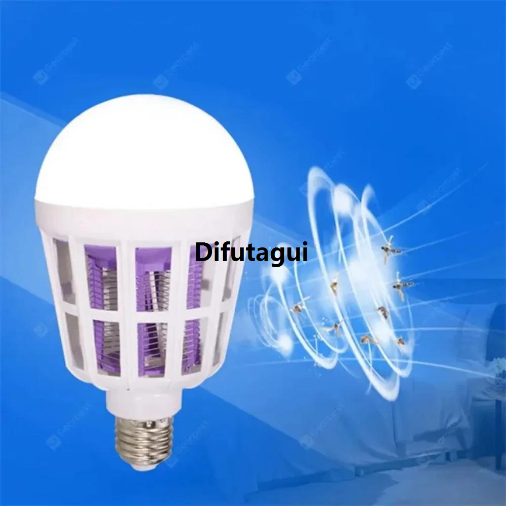 Difutagui High Quality Indoor Room E27/E26 Screw Led UV Mosquito Killer Lamp Special Household Lighting Insect Trap Bulb Electric Mosquito Lamp