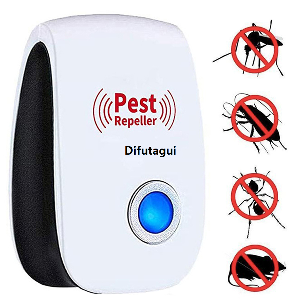 Difutagui EU/US Electronic Mosquito Killer Electric Ultrasonic Mouse Repeller Fifty percent discount Best Pest Controller Indoor Usage To Insect Mice Ants Spider