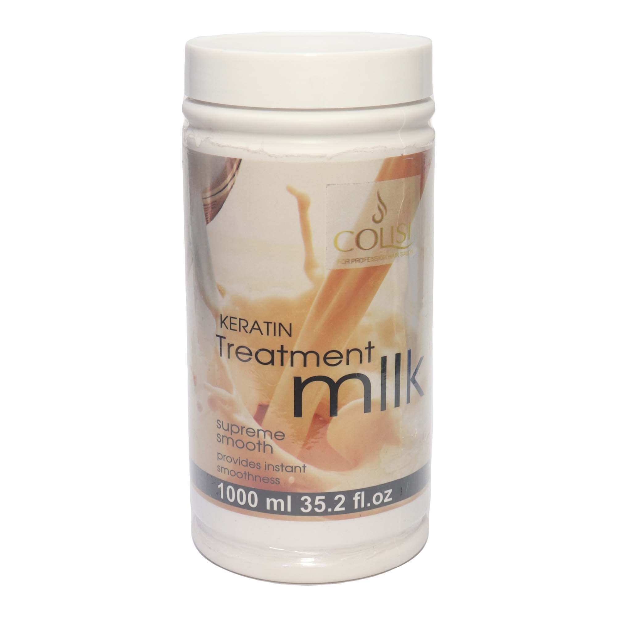 Colosi Keratin Treatment Milk For Supreme Smooth Hair Provides Instant Smoothness 1000ml