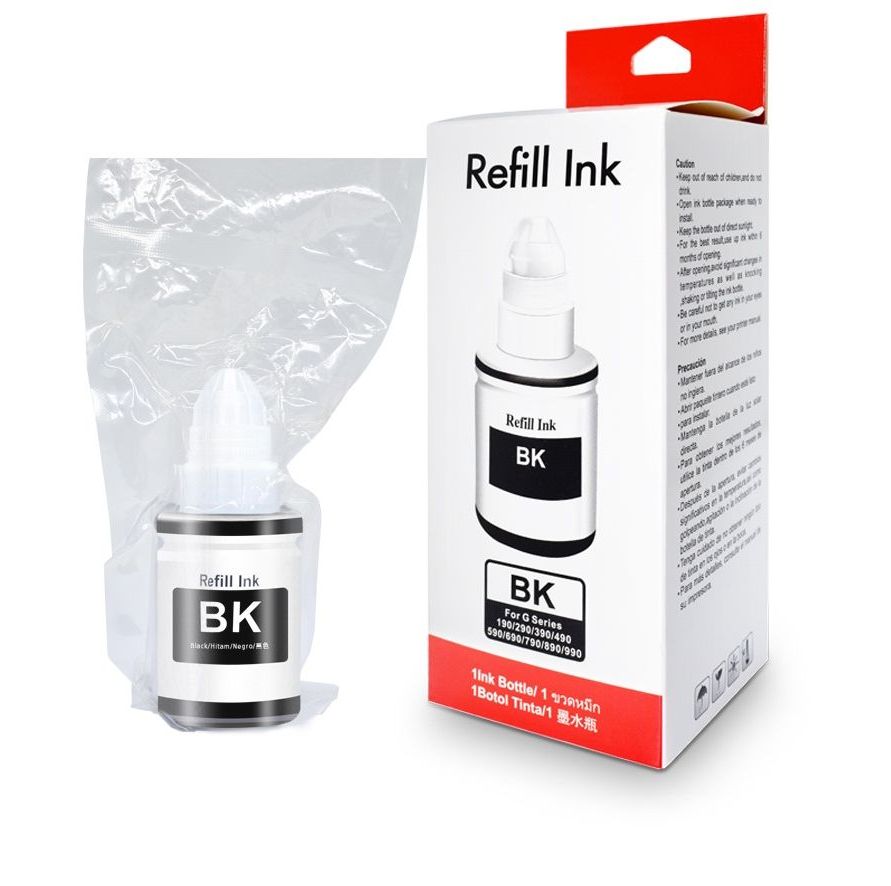 Compatible Refill Ink For Canon PIXMA G-series Inkjet Printer 135 ml Black color