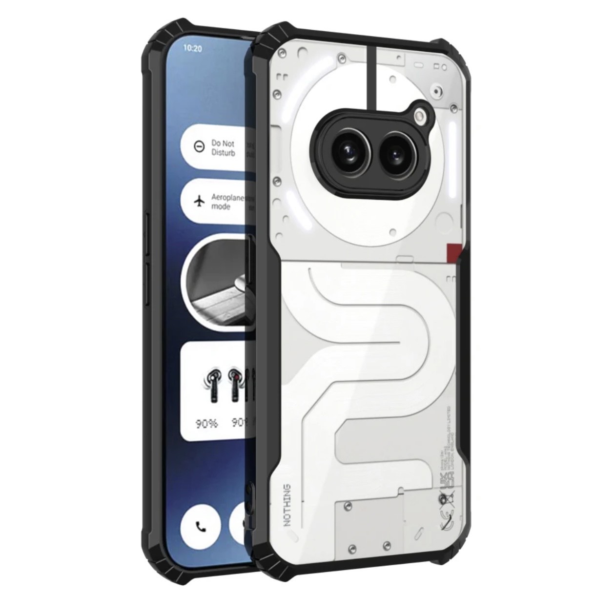 Luxury Clear Protective Mobile Cell Phone Case For Nothing Phone 2A
