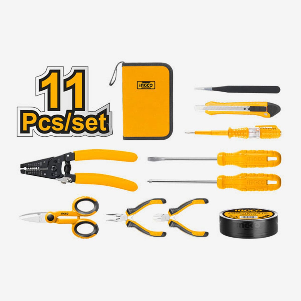 INGCO 11pcs Electricians Hand Tools Set By DD