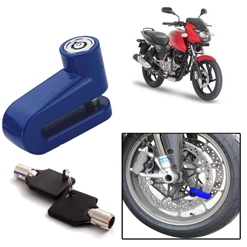 Disc Brake Lock For Two Wheelers With Free Gear Shifter