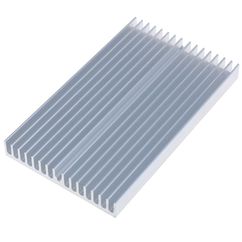 Vylon 100*60*10mm Aluminum Heatsink Cooler Chip Radiator for IC LED Power Transistor
