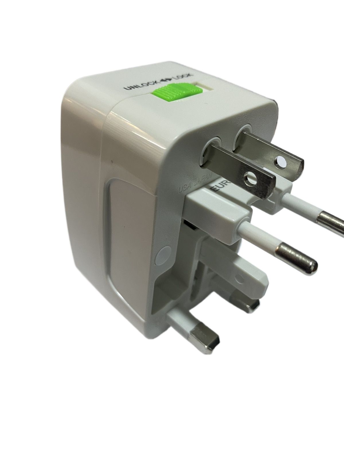 All-in-One International Travel Adaptor with Surge Protector - Universal Plug Converter for Worldwide Use