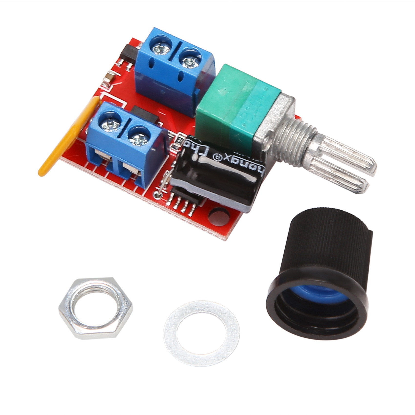 JAERBEE Mini DC Motor PWM Speed Controller 3V 6V 12V 24V 35VDC 90W 5a DC Motor Speed Control Switch LED Dimmer