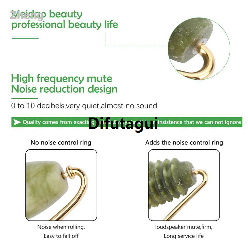 Difutagui Zheng Department Roller Gua Sha Facial Massager Face Jade Gua Anvil Roller 【2025 Version】 Physical Therapy Gua Sha Massage Roller Jade Gua Sha Set Natural