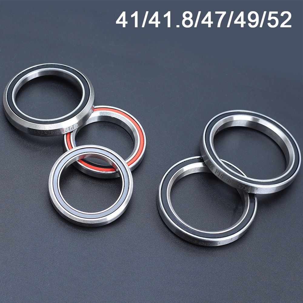 New MTB Road Bike 41/41.8/47/49/52mm Bicycle Headset Bearing Headset Repair Part Replace Accessories Steering Bearings