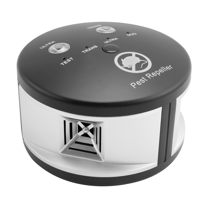 Ultra Mouse Repell-Ent, Electronic Rodent Repell-Er, 360 Degree Multiple Pest Con-Trol 3 In1 Pressure Wave