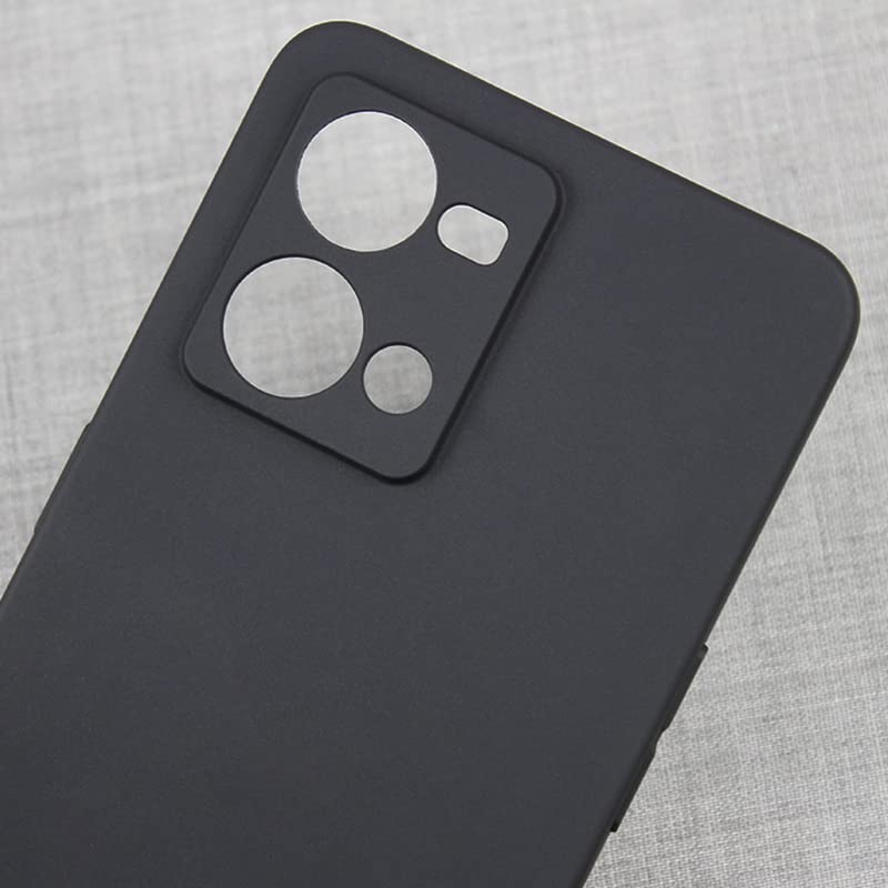 For Oppo F21 Pro 4G Back Cover - Soft Liquid Silicone Slim Rubber Full Body Protective