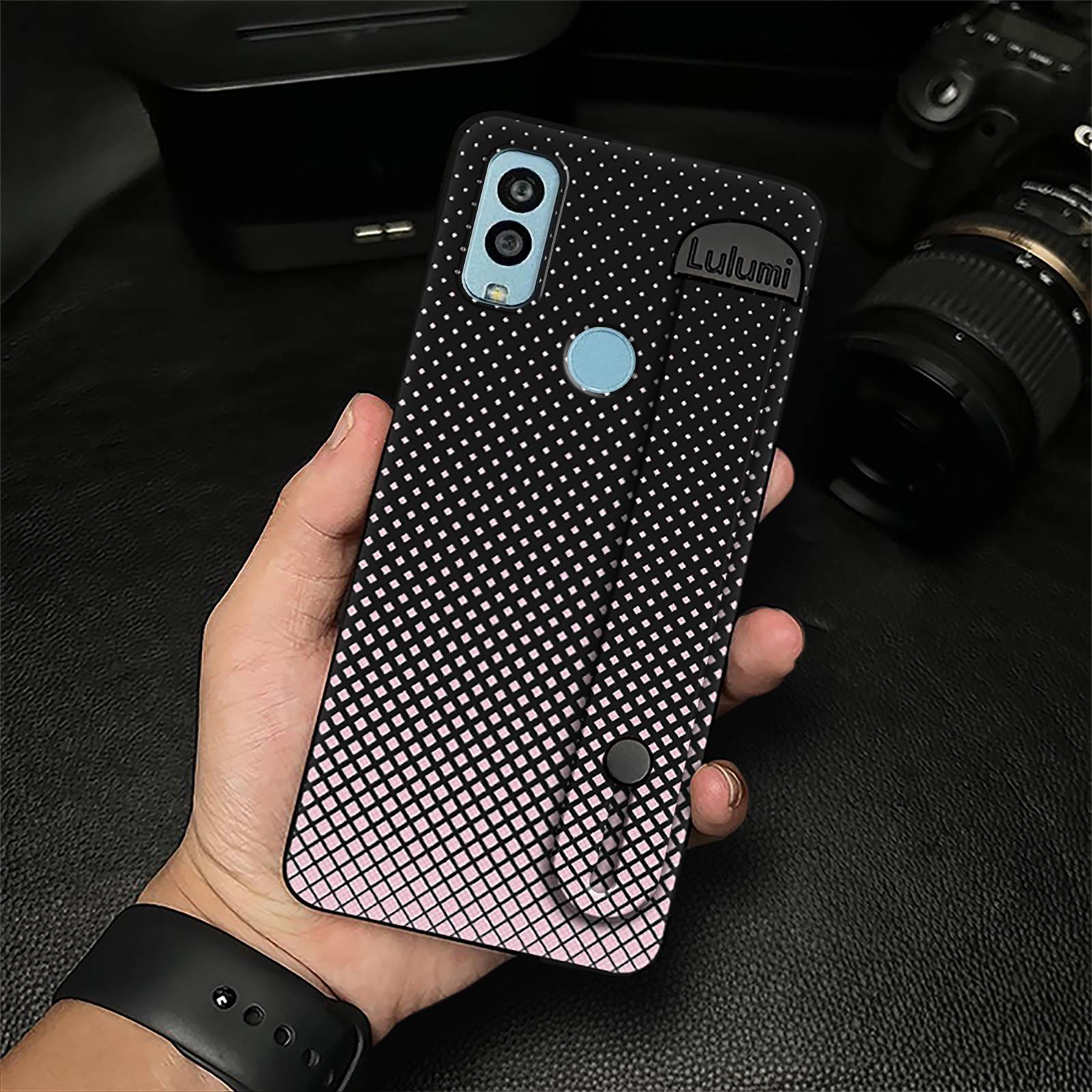 Shockproof Back Cover Phone Case For Kyocera Android One S10/S9/KC-S304 Silicone Phone Holder Anti-knock Commerce Simple