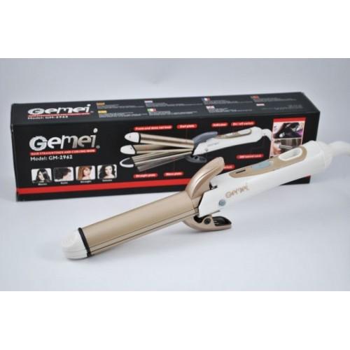 4 In 1 Gemei Professional Hair Iron Hair Straightener, Curler And Wave