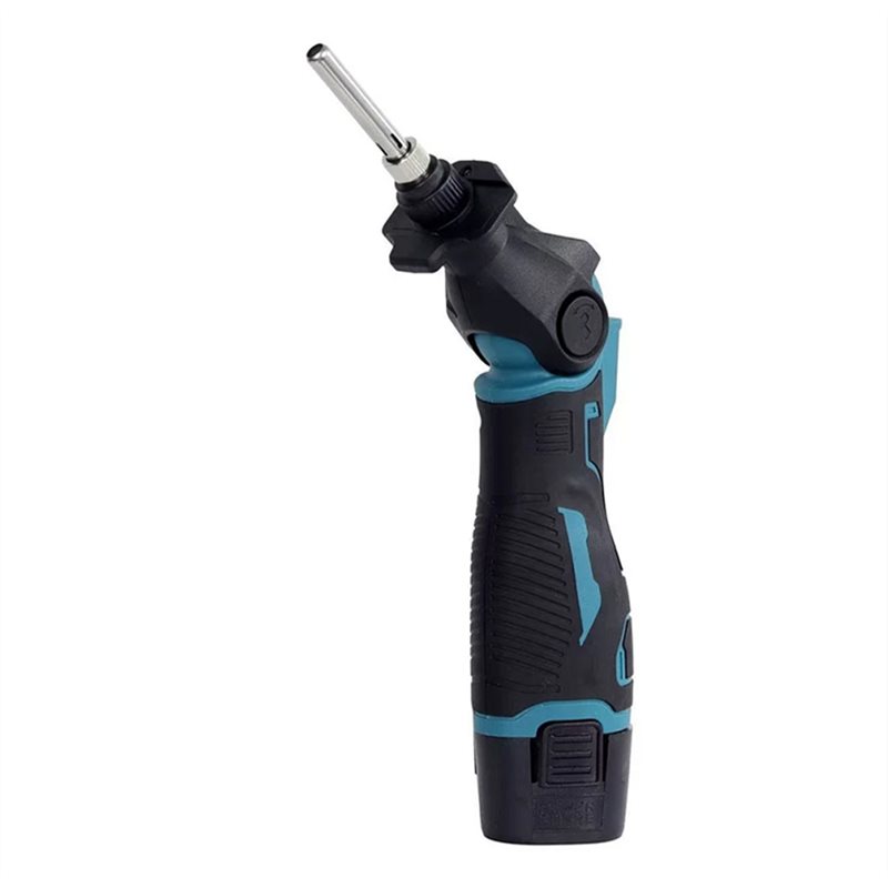 Cordless Electric Soldering Iron Rechargeable Wireless Welding Heating Welding Desoldering Repair Tool for 12V Battery