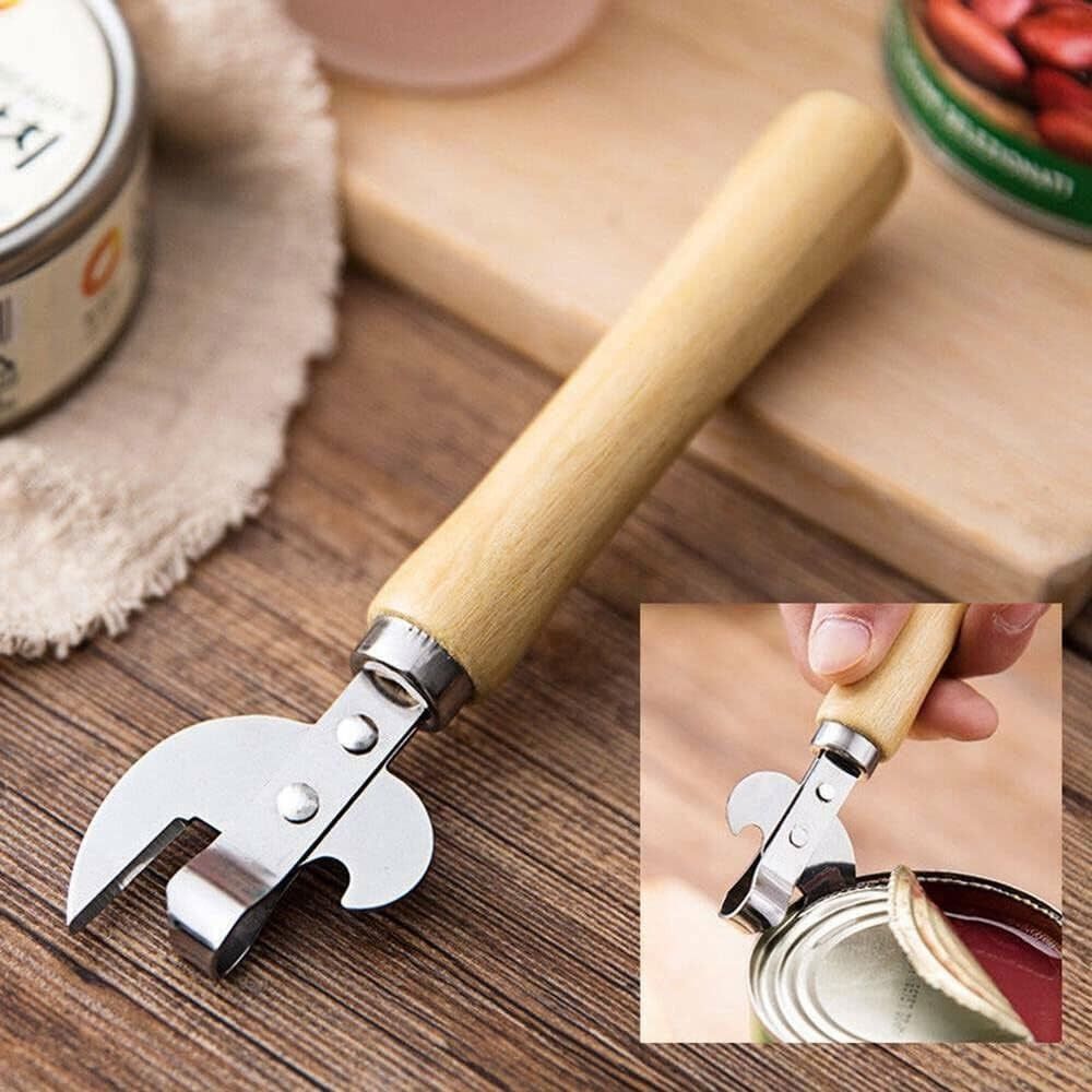 Hot Stainless Steel Stab Can Opener Old Fashion Safe Tin Opener Traditional Can Opener for Can