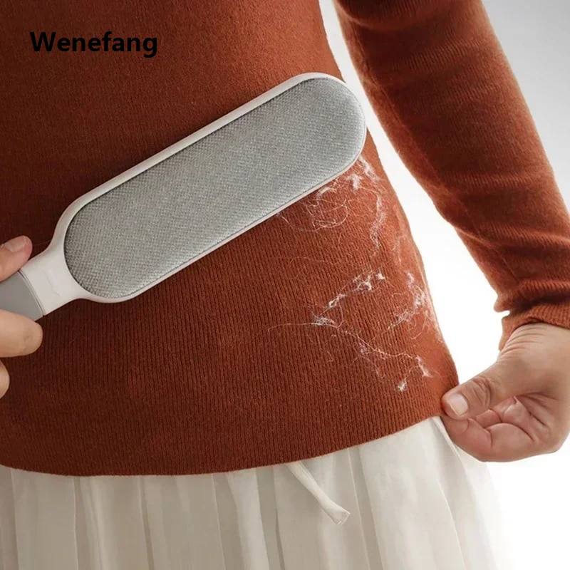 Wenefang transparent bag Pet Hair Remover Lint Rollers Brushes Clothes Hairball Remover Brush Dust Sticky Cleaner Fur Zapper Clean Pet Hair Tools