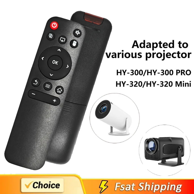 Portable Projector Remote Control Replacement IR Wireless For Original HY300 HY300PRO HY320 HY320Mini