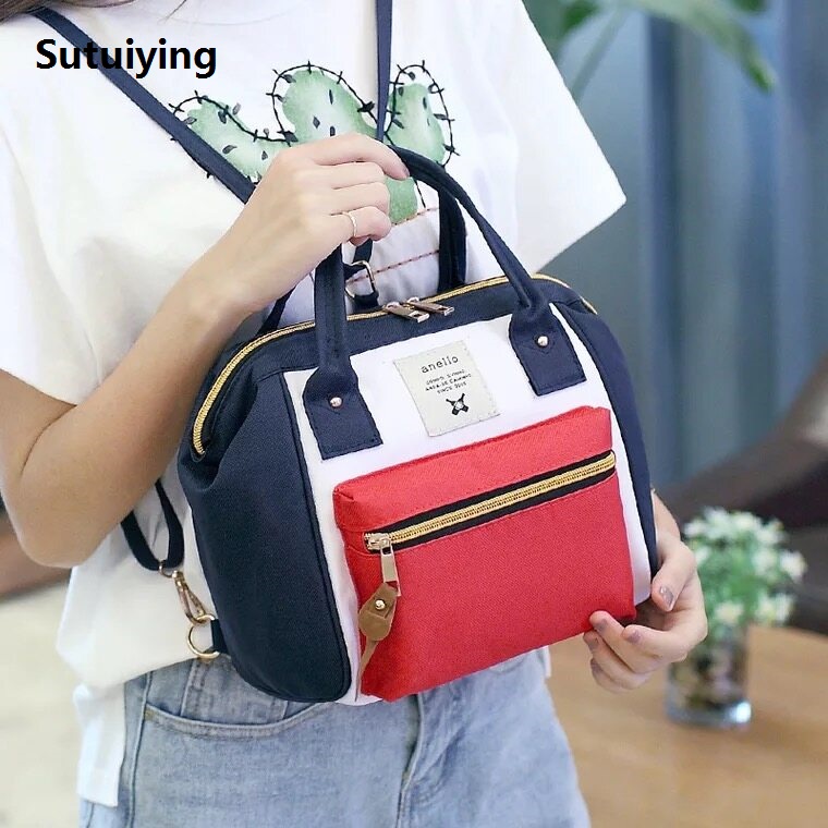 Sutuiying SUPERINN MALAYSIA - Japan Backpack Handbag Bag Tote Beg Purse Sling Bag Handbag Beg Tangan Wanita Bags Shoulder Sales promotion Bag Travel Perempuan Lawa Gift Hadiah Ladies Casual Dinner Cantik Girl Raya Baru Ready Stock Travel Women New