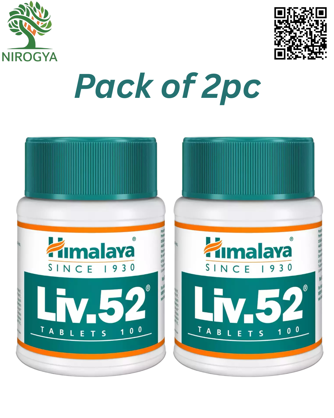 Himalaya Liv.52- 100 Tabs Pack of 2pc