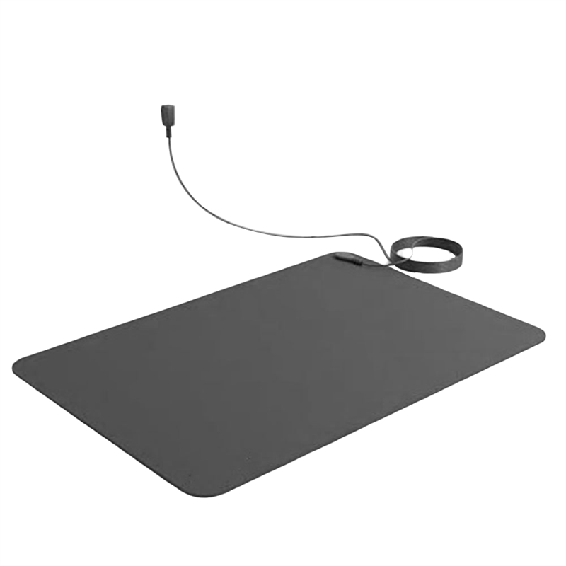 CGearuppt Mouse Anti-Static Grounding Wire Yoga Mat Gym Meditation Fitness Workout US Plug