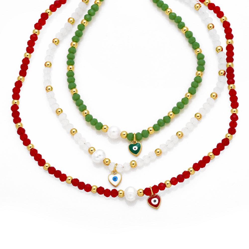 【Mega Sale】Clearance New Beaded Rice Bead Bohemian Choker Clavicle Chain Nkn10
