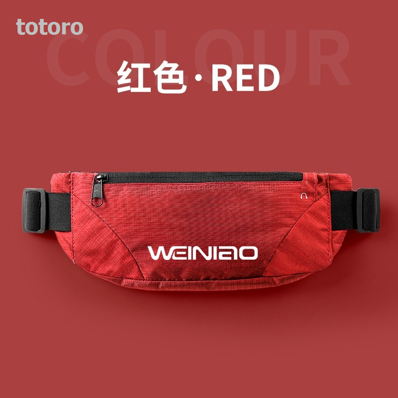 Linman NEW totoro Women's Sports Waist Bag 2024 New Running Costume Mobile PhonSales promotion e Profesional Bag Gym Bag Small Bag Belt Men's Trendy Women's Waterproof