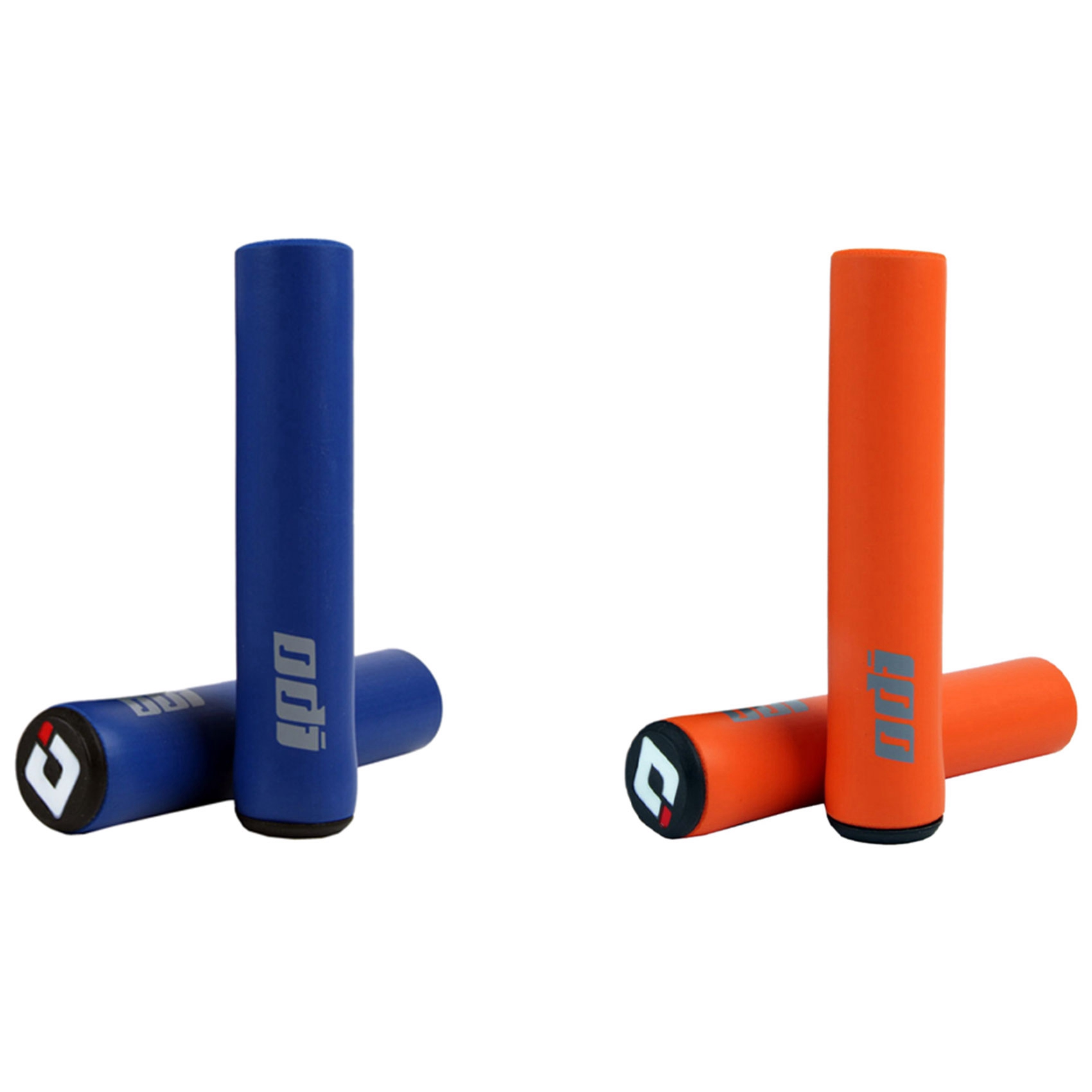 ODI 2 Pair Bicycle Grip Silicone Handlebar Grips Shock-Absorbing Soft Mountain Bicycle Grip Bike, & Black