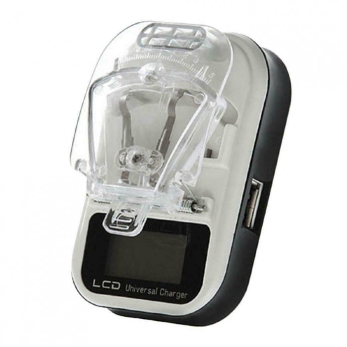 LCD Display - USB - Universal - Omnipotence Travel Battery Charger