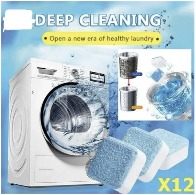 Washing Machine Cleaning Tablet (10Pcs)