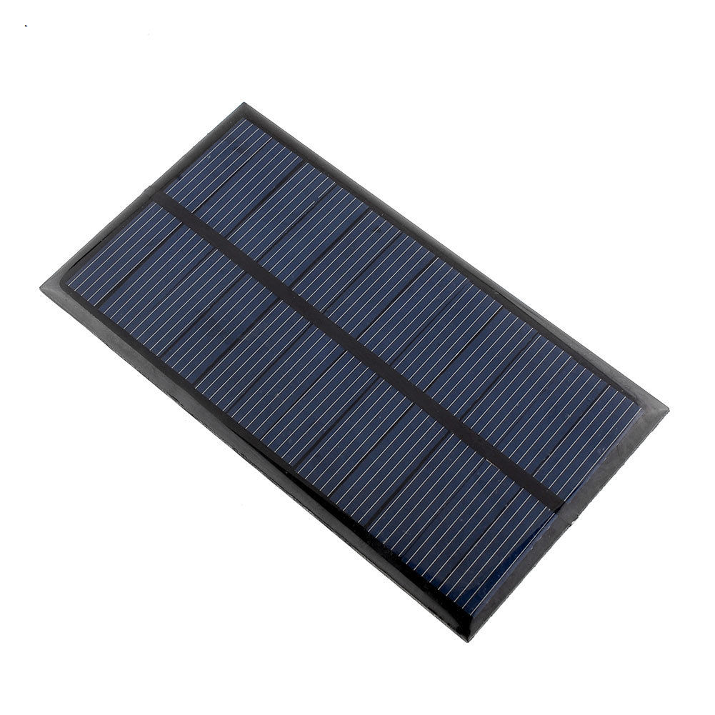 Wenefang Mini 6V 1W Solar Panel Bank Solar Power Board Portable Solar System Sales promotion Module DIY Power for Cell Phone Light Battery Toy Chargers