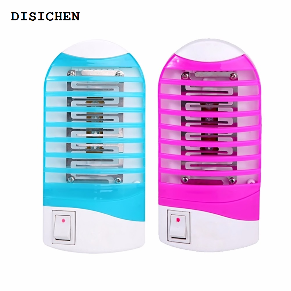 DISICHEN Luxury 1Pcs Night Sleep Anti Mosquito Repellent Mosquito Killer Lamp Bug Zapper Mosquito Trap Fly Insect Killer Random Color