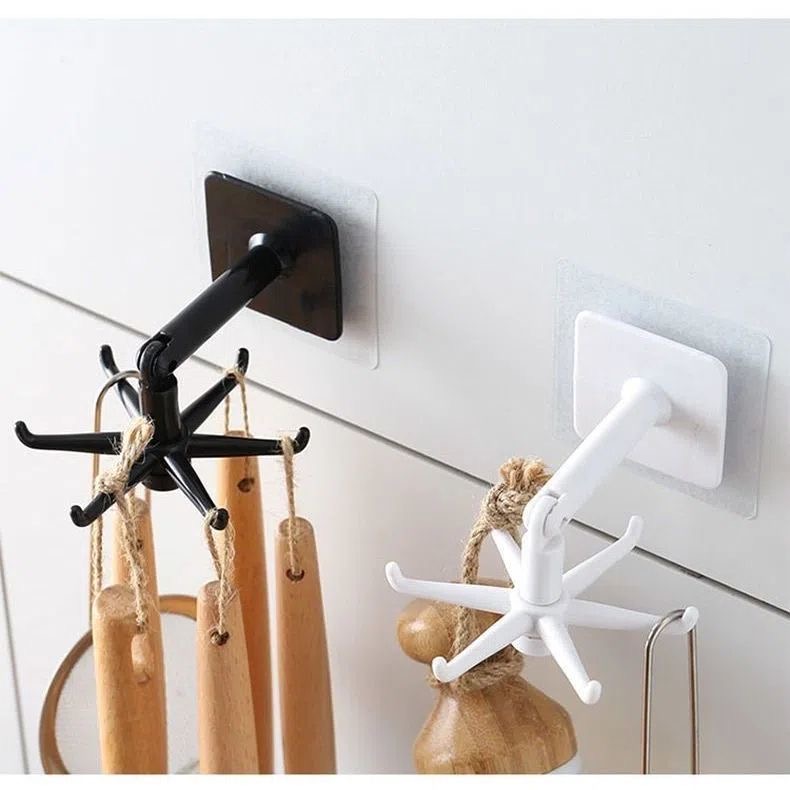 Universal Kitchen Hook Multi-Purpose (360° Rotating Multi-Claw Kitchen Organizer)